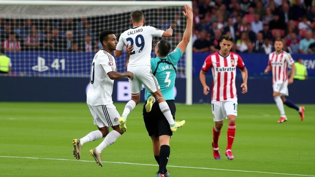 西甲巅峰战：维尼修斯双响 10人皇马3-2逆转马竞紧追巴萨